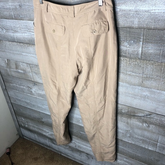 Ellen Tracy beige modal convertible lightweight pants - Picture 5 of 5